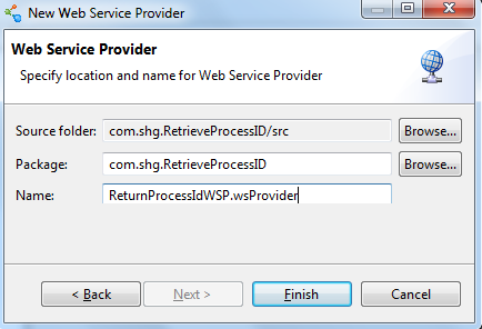 Cleo Clarify Rename webservice provider in Wizard